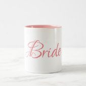 Braut-Tasse Zweifarbige Tasse (Mittel)