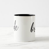 Braut-Tasse Zweifarbige Tasse (Mittel)