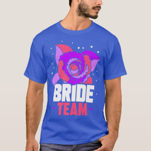 Braut-Team Hochzeit Junggesellinnenabschied Süße P T-Shirt