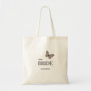 Braut-Team Personalisiertes Hochzeitsdesign Tragetasche