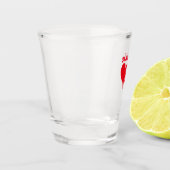 Braut Team Schnapsglas (Links)