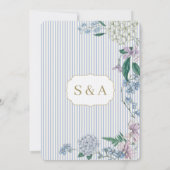 Braut-Teeparty Einladung (Rückseite)