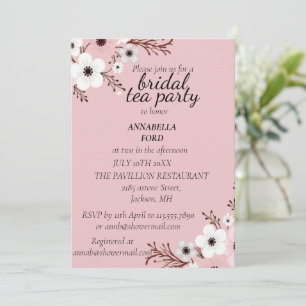 Braut-Teeparty Einladung