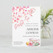 Braut-Teilhabefest Einladung (Stehend Vorderseite)