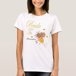 Braut-to-be-Bridal-Personalisierung T-Shirt