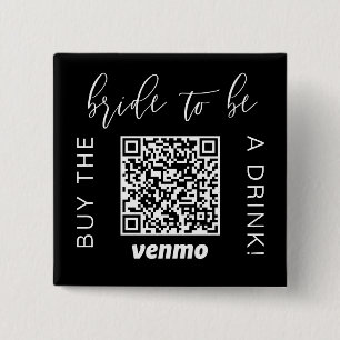 Braut-to-be Kauf Ein Getränk Mit QR-Code Venmo Sc Button