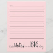 Braut-To-Do-Checkliste Hochzeitsplaner (Rückseite)