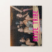 Braut Tribe Andenken Foto Brautjungfer Geschenk Puzzle (Vertikal)