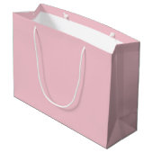 Braut Tribe Blush Rosa Hochzeit Große Geschenktüte (Rückseite Schrägansicht)