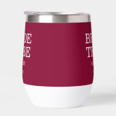 Braut Tribe Brautparty Cranberry Rot (Rechts)