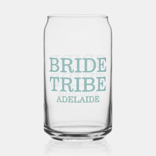 Braut Tribe Brautparty Meer Glas Grün