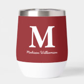 Braut Tribe Burgunder Junggesellinnenabschied (Rückseite)