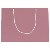 Braut Tribe Dusty Rose Hochzeit Große Geschenktüte (Rückseite)
