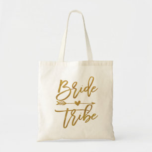Braut Tribe falsche Goldfolie Brautjungfer Geschen Tragetasche