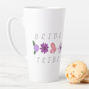 Braut Tribe Floral Braut Henne Geschenk Milchtasse
