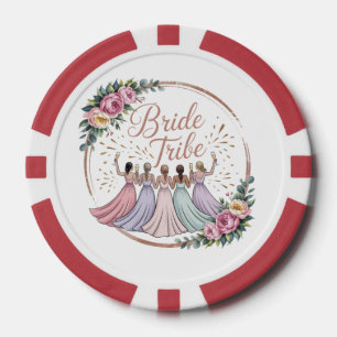 Braut Tribe Individueller Name Junggesellinnenabsc Pokerchips