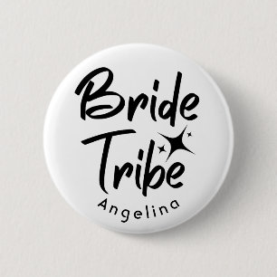 Braut Tribe Junggesellinnenabschied Button