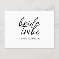 Braut Tribe | Moderne Blumenmädchen Hochzeit