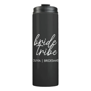 Braut Tribe Moderne Brautjungfer Thermosbecher