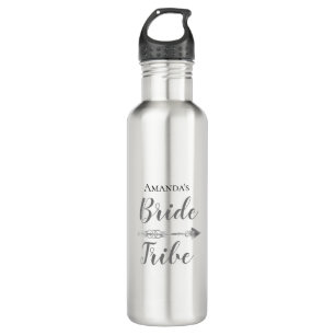 Braut Tribe Personalisiert Chic Boho      Edelstahlflasche