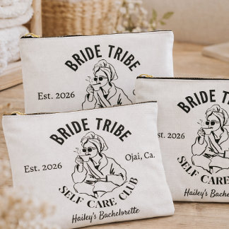 Braut Tribe Selbstfürsorge-Club-Make-up-Taschen | Zubehörtasche