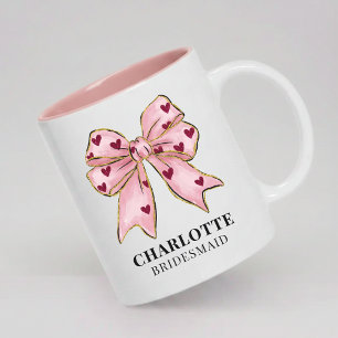 Braut Tribe Tasse Rosa Benutzerdefiniertes Brautpa