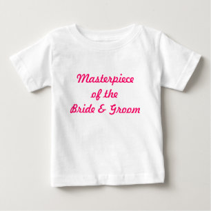 Braut- u. Bräutigambaby-T - Shirt