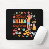 Braut um Golf Bachelorette letzte Swing vor der Mousepad (Mit Mouse)