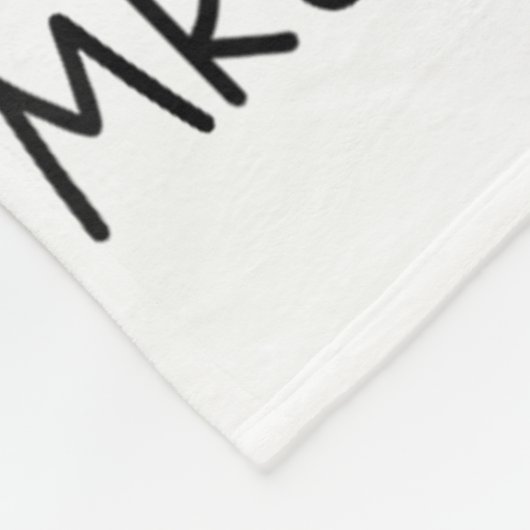 Braut um Hochzeit Alberne Brautgöttin Loose Fleecedecke (Ecke)