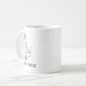 Braut um Hochzeit Alberne Brautgöttin Loose Kaffeetasse (Vorderseite Links)