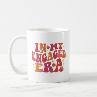 Braut, um in meiner Verlobten Zeit zu sein Frau un Kaffeetasse