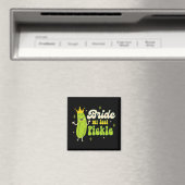 Braut, um Pickle Queen Bachelorette Bride mein Las Magnet (In Situ (Geschirrspüler))