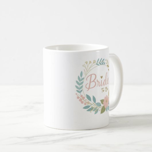 Braut, um Tasse Geschenk zu werden, perfekte Braut (VorderseiteRechts)