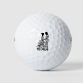 Braut und Boden Golfball (Vorderseite)
