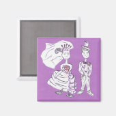 Braut und Boden Magnet (Vorderseite/Rückseite)