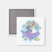 Braut und Boden Magnet (Vorderseite/Rückseite)