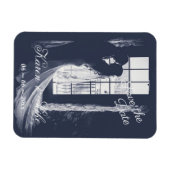 Braut und Boden Magnet (Horizontal)