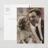 Braut und Boden Postkarte (Vorne/Hinten)