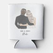 Braut- und Bodenillustrierung kann kühler werden Dosenkühler (Vorderseite)