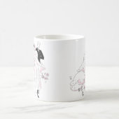 Braut und Bräuche der 1920er Jahre Kaffeetasse (Mittel)