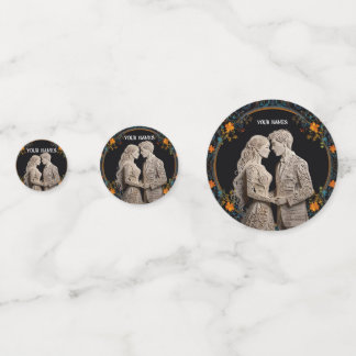 Braut und Bräuche Personalisiert Konfetti