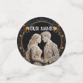 Braut und Bräuche Personalisiert Konfetti (Klein Vorderseite)