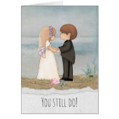 Braut und Bräutigam am Strand (Vorne)