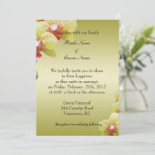 Braut und Bräutigam Einladung (Stehend Vorderseite)