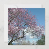 Braut und Bräutigam Einladung zur Hochzeit (Rückseite)