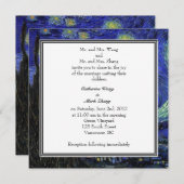 Braut und Bräutigam Einladung zur Hochzeit (Vorne/Hinten)