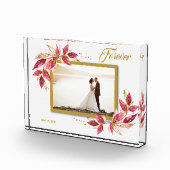 Braut und Bräutigam Fotoblock (Rechts)