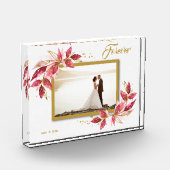 Braut und Bräutigam Fotoblock (Links)