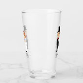Braut und Bräutigam Glas (Links)
