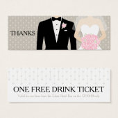 Braut und Bräutigam Gutschein (Vorne & Hinten)